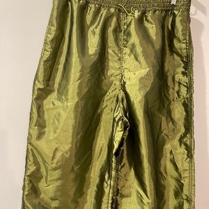 URBAN OUTFITTERS STRAIGHT LEG PANTS “track suit material” size XL